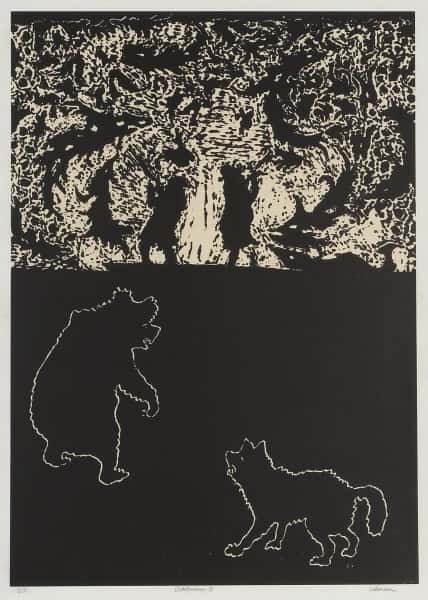 Jakt Scene II av Ole Jørgen Lehmann