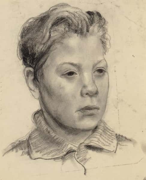 Gutteansikt av Hannes Derlick