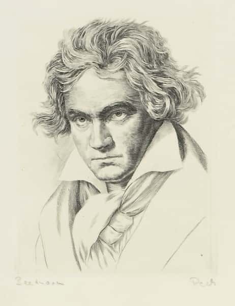 Beethoven av Wilhelm Pech