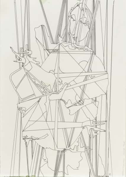 Madchen Mit Seitenspiel av Hannes Derlick