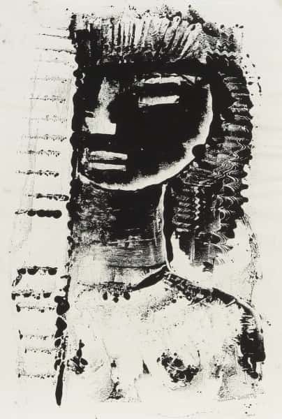 Madchen Honser Gardine av Hannes Derlick