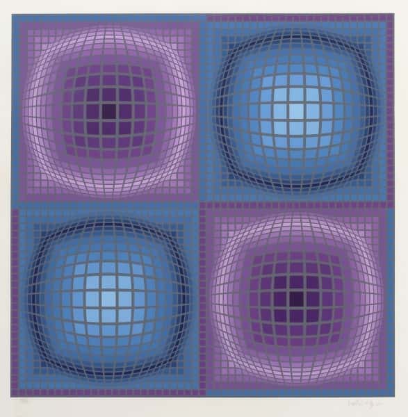 Ingen tittel av Victor Vasarely