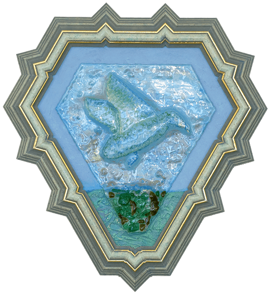 A bird in the van gogh spirit av Torgrim Emil Flaten