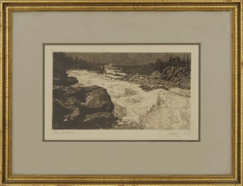 Fra pollefoss 1934 av Halvard Storm