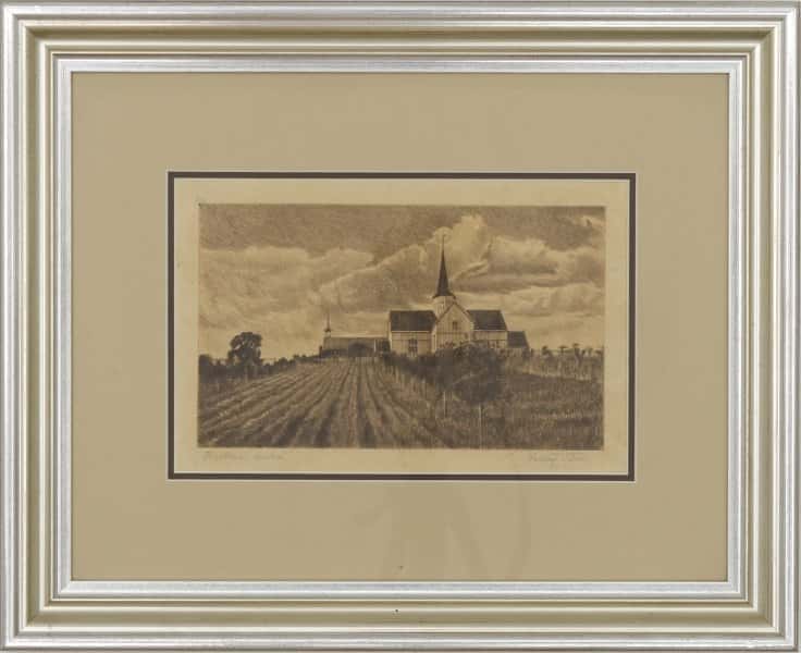 Brøttum Kirke av Halvard Storm