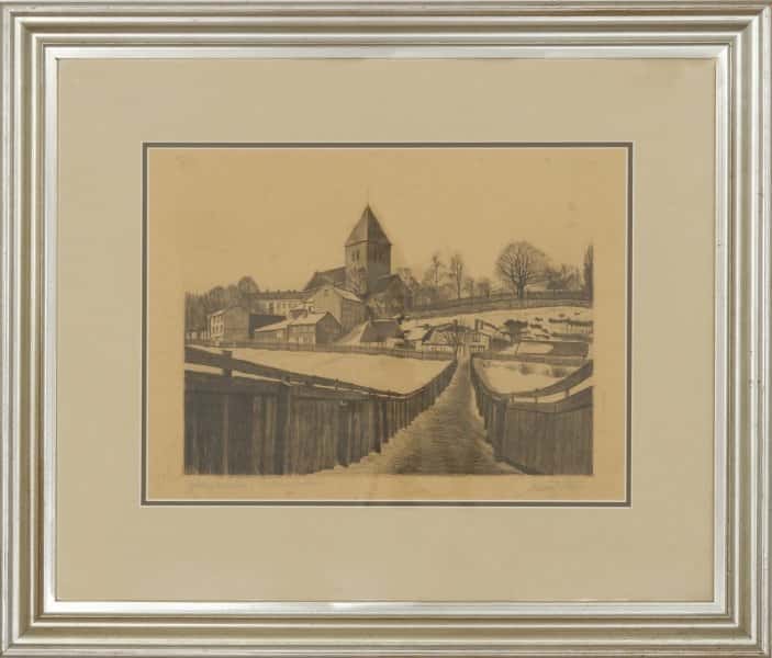 Kjærlighetsstien telthusbakken av Halvard Storm