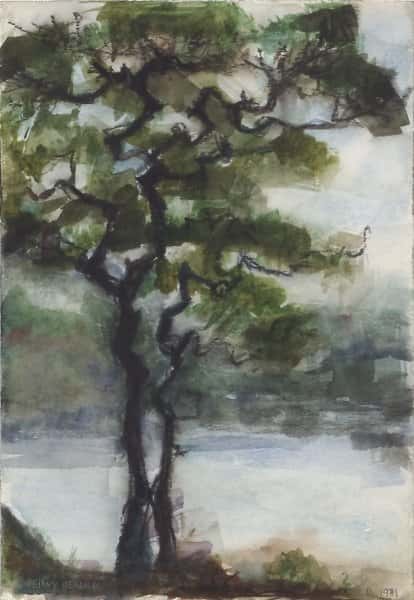 Tre ved vannet av Leikny Derlick
