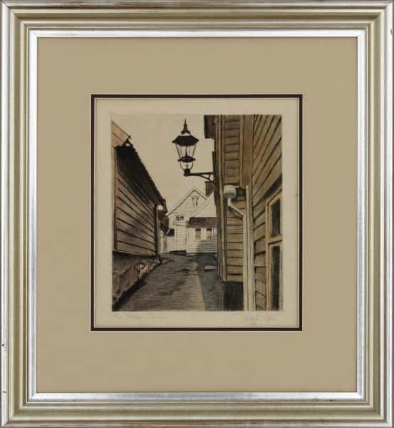 Fra Nordnes, Bergen av Halvard Storm