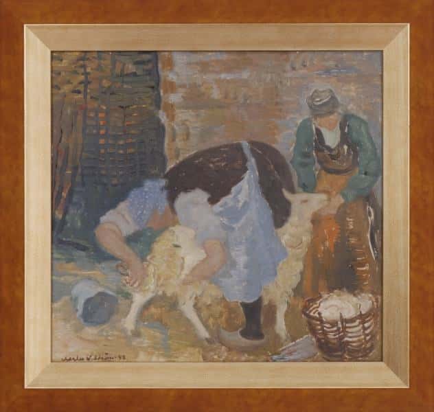 Saueklipping av Charles W. Strøm