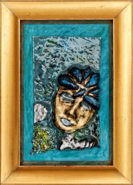Gold mask av Torgrim Emil Flaten